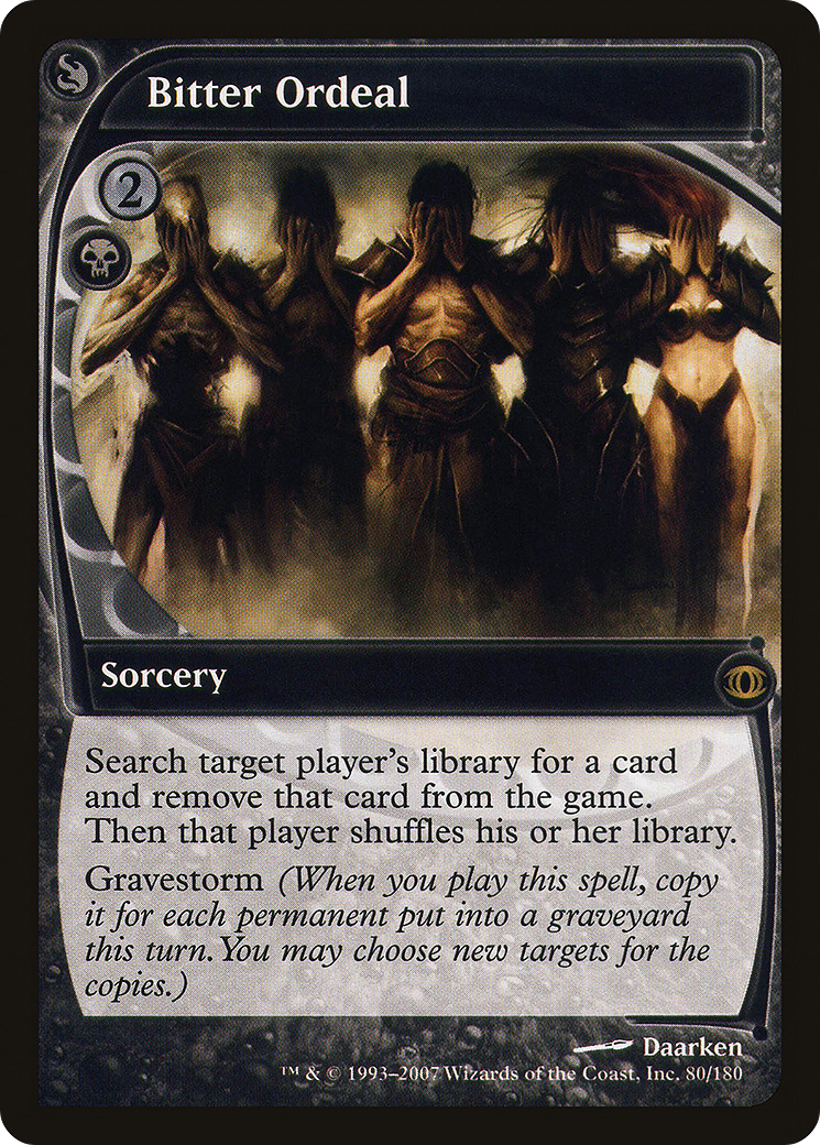 Bitter Ordeal [Future Sight] Foil