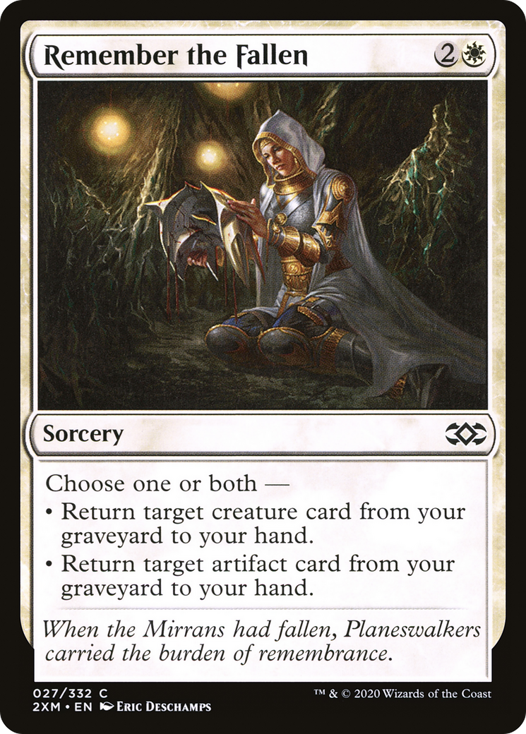 Remember the Fallen [Double Masters] Foil