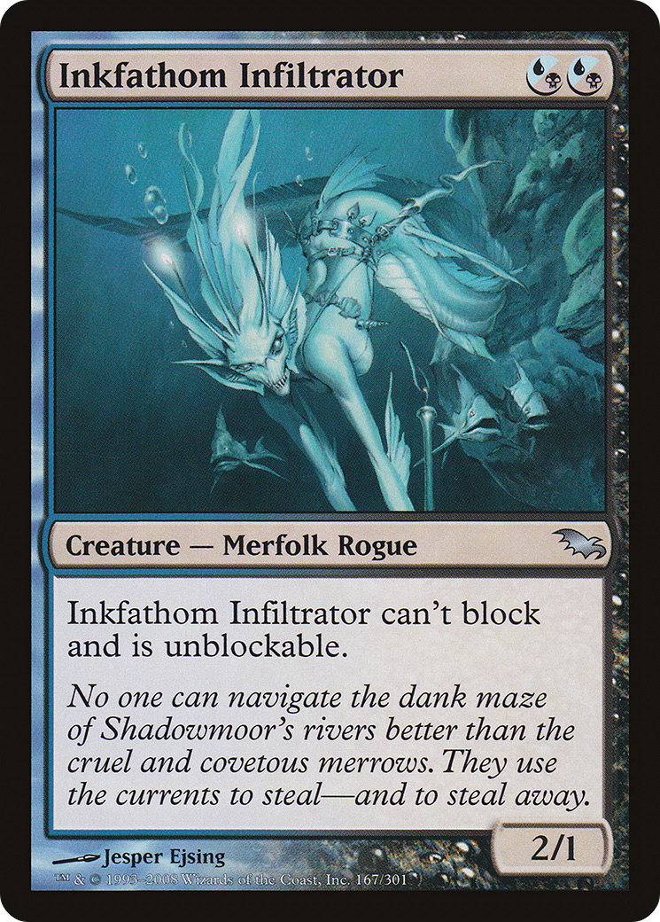 Inkfathom Infiltrator [Shadowmoor] Foil