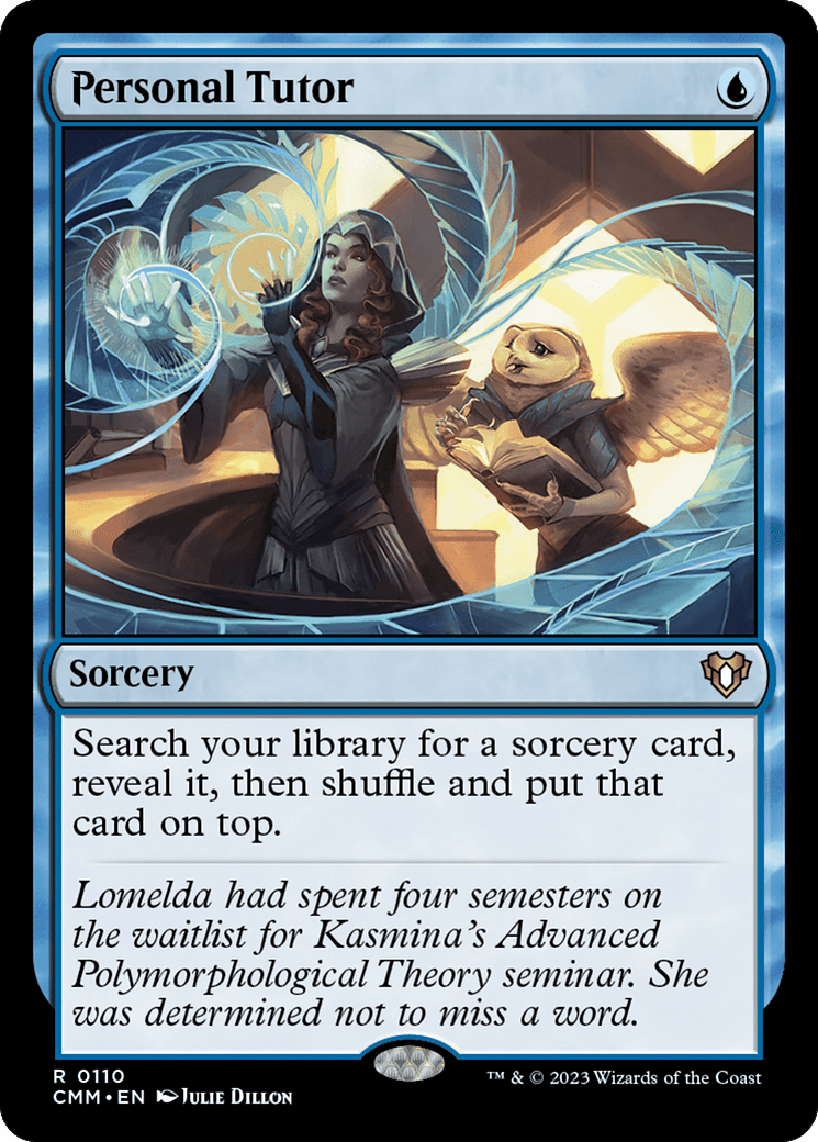 Personal Tutor [Commander Masters] Foil
