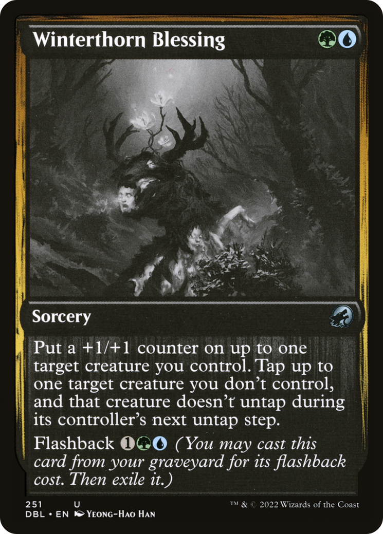 Winterthorn Blessing [Innistrad: Double Feature] Foil