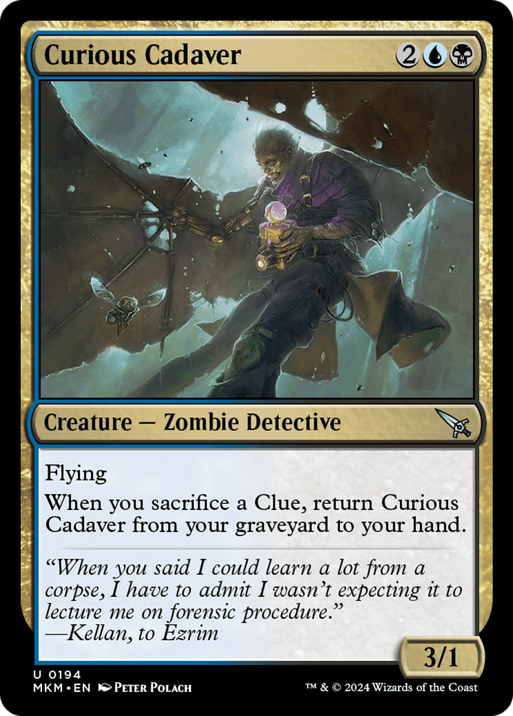 Curious Cadaver [Murders at Karlov Manor] Foil