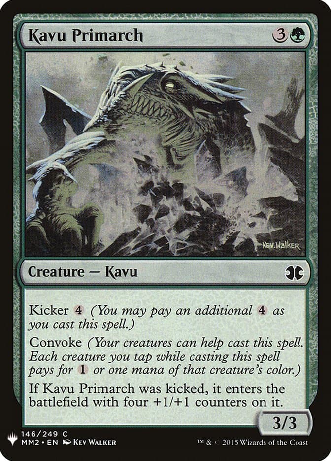 Kavu Primarch |  (MM2-146) [The List]