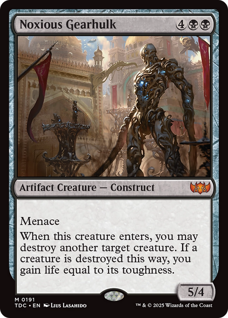 Noxious Gearhulk (191) [Commander: Tarkir: Dragonstorm]