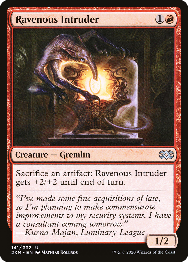 Ravenous Intruder [Double Masters] Foil