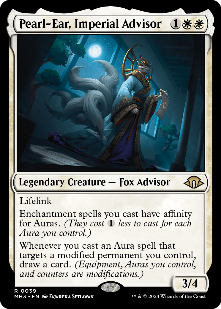 Pearl-Ear, Imperial Advisor [Modern Horizons 3] Foil