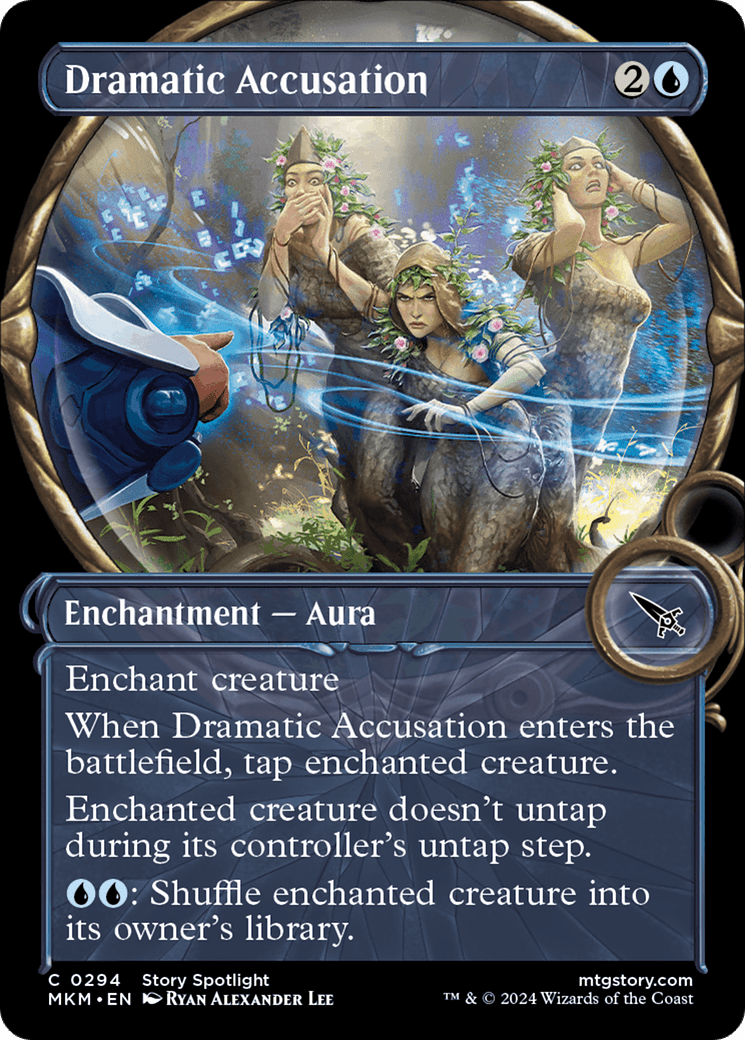 Dramatic Accusation (Showcase) [Murders at Karlov Manor] Foil