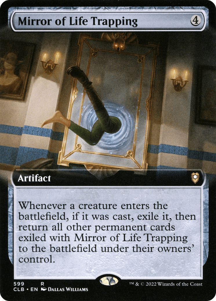 Mirror of Life Trapping (Extended Art) [Commander Legends: Battle for Baldur's Gate] Foil