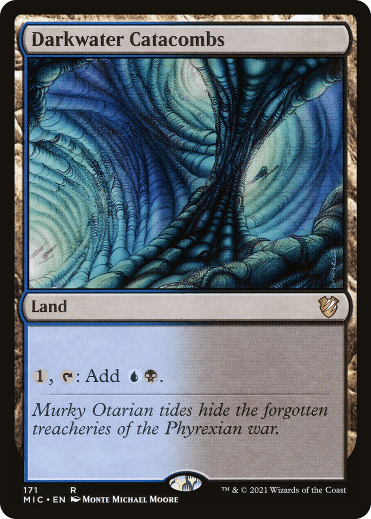 Darkwater Catacombs [Innistrad: Midnight Hunt Commander]
