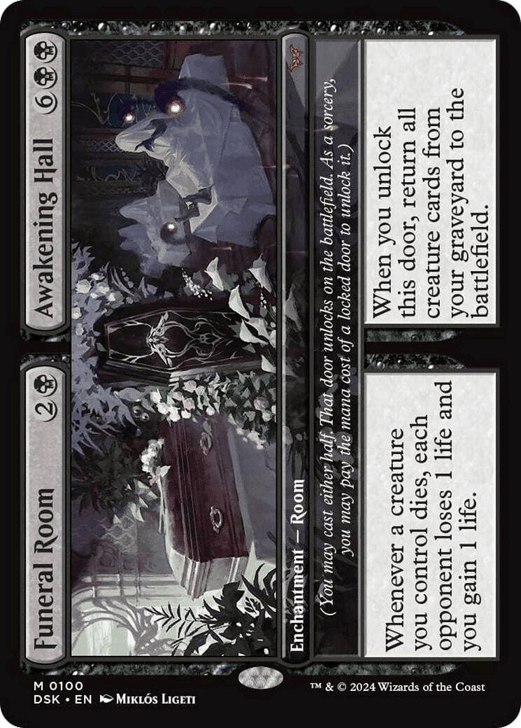 Funeral Room // Awakening Hall [Duskmourn: House of Horror] Foil