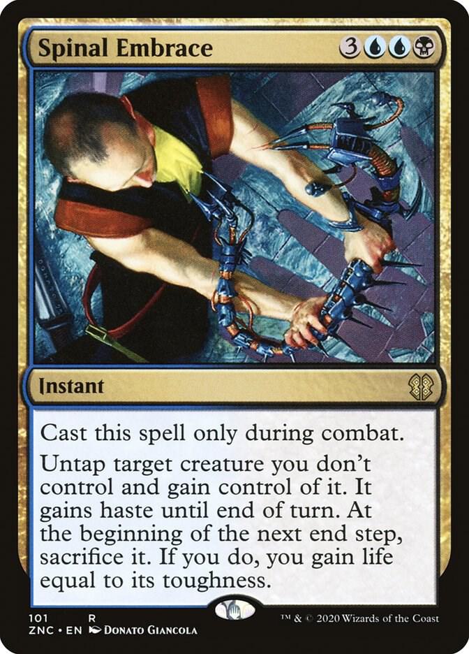 Spinal Embrace 101/142 (Commander: Zendikar Rising) 