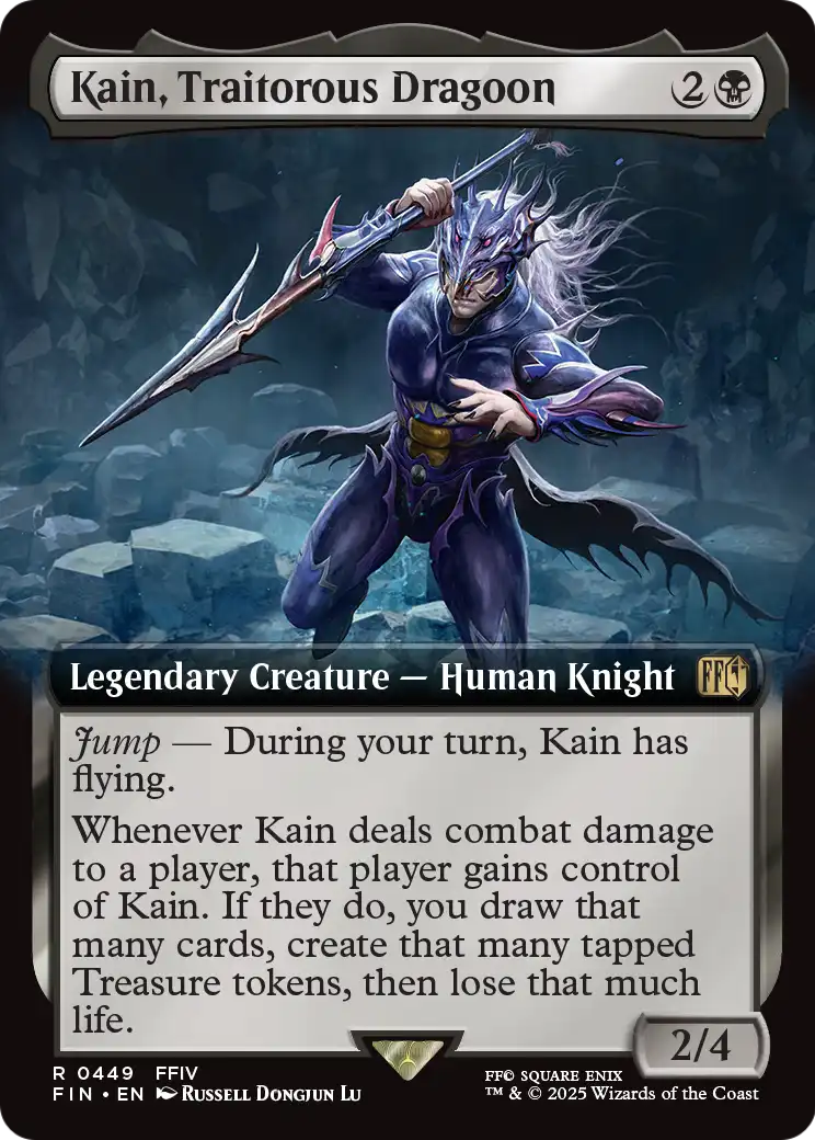 Kain, Traitorous Dragoon (Extended Art) (449) [FINAL FANTASY]  Foil