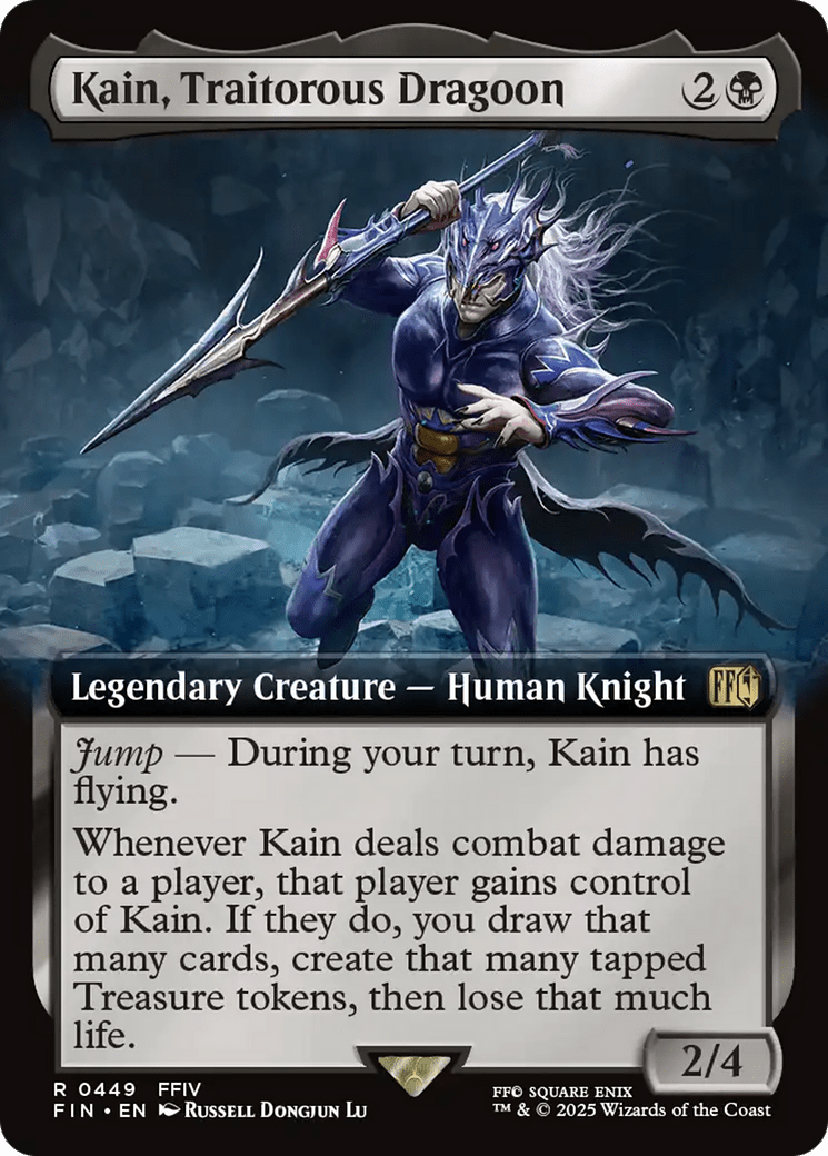 Kain, Traitorous Dragoon (Extended Art) (449) [FINAL FANTASY]  Foil