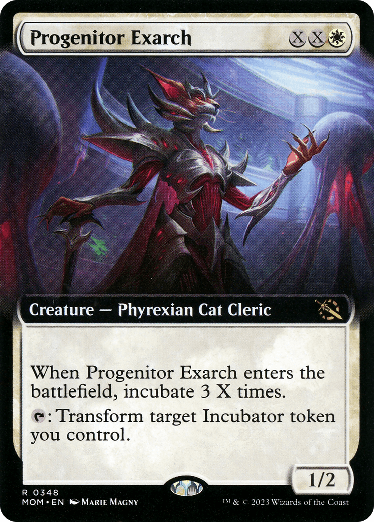 Progenitor Exarch (Extended Art) [March of the Machine] Foil
