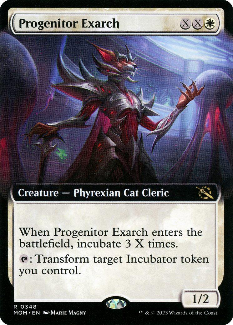 Progenitor Exarch (Extended Art) [March of the Machine] Foil