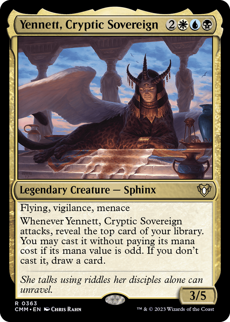 Yennett, Cryptic Sovereign [Commander Masters] Foil