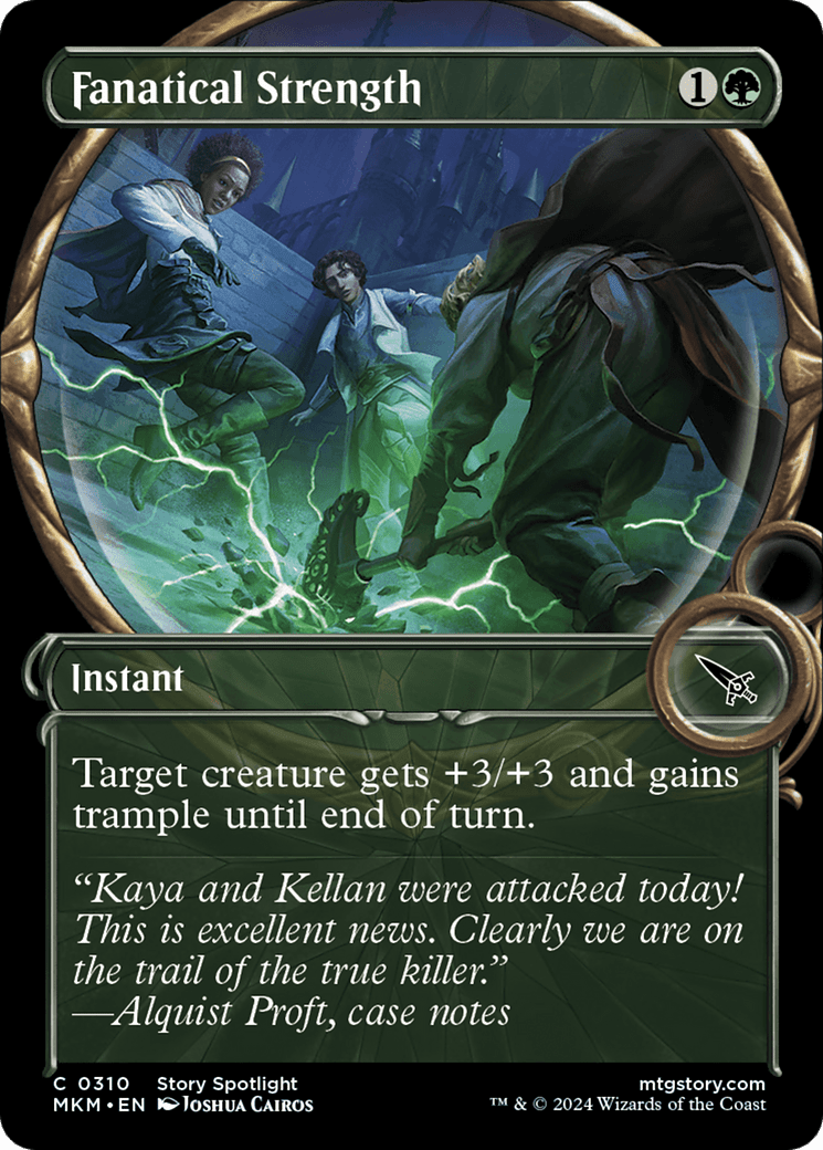 Fanatical Strength (Showcase) [Murders at Karlov Manor] Foil