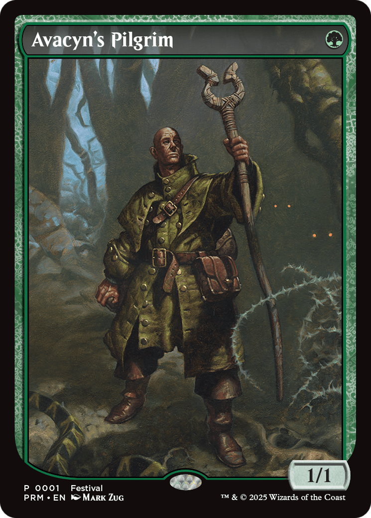 Avacyn's Pilgrim (001) [MagicFest Cards]  Foil
