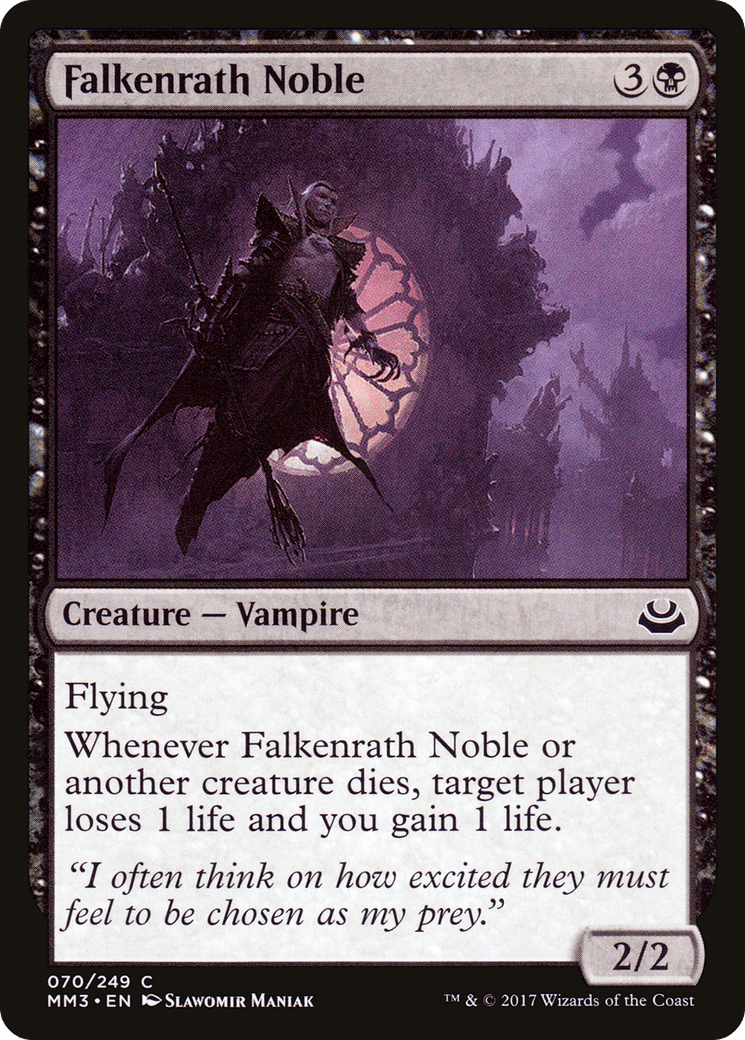 Falkenrath Noble [Modern Masters 2017] Foil