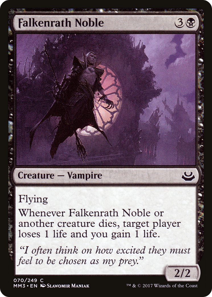 Falkenrath Noble [Modern Masters 2017] Foil