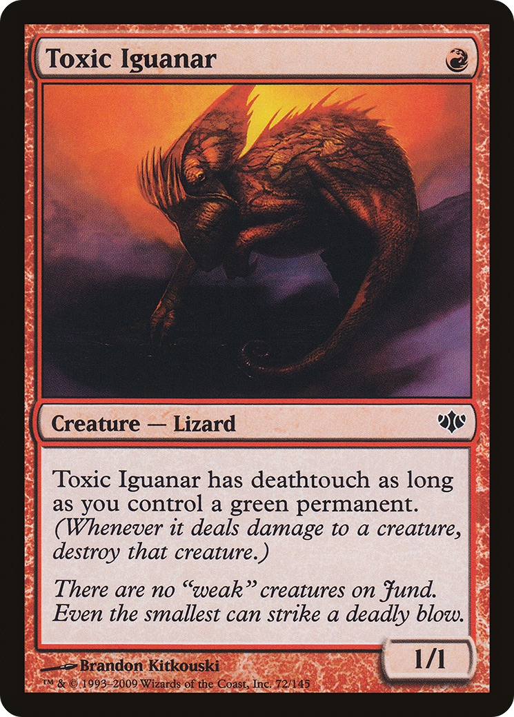 Toxic Iguanar [Conflux] Foil