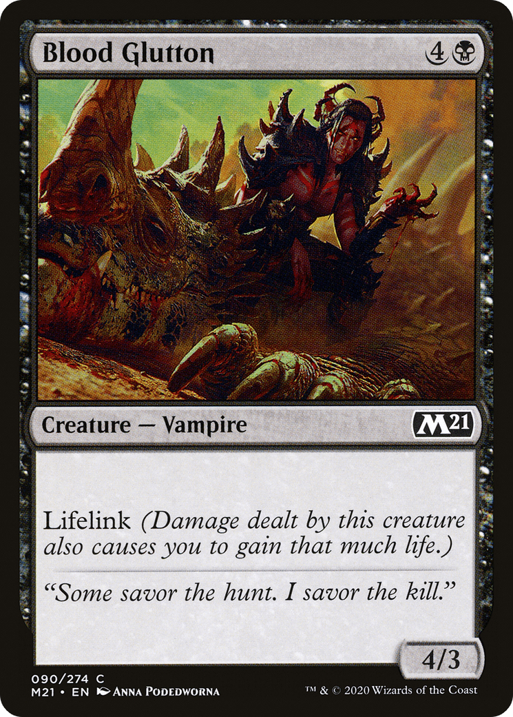 Blood Glutton [Core Set 2021] Foil
