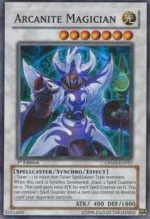 Arcanite Magician [CRMS-EN043] Super Rare