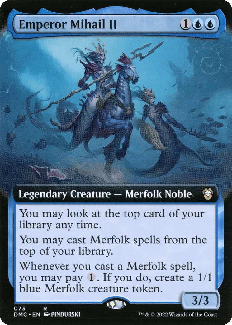 Emperor Mihail II (Extended Art) [Dominaria United Commander] Foil