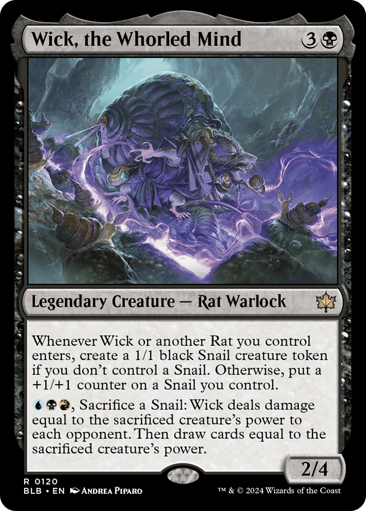 Wick, the Whorled Mind [Bloomburrow] Foil