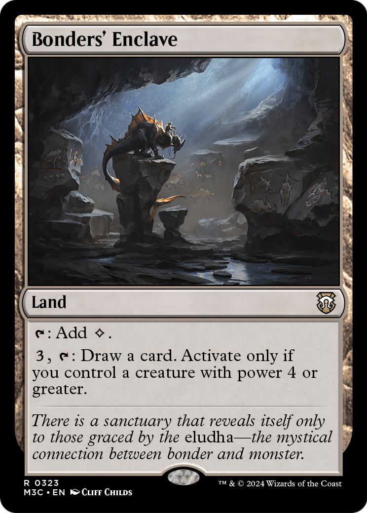 Bonders' Enclave (M3C-323) - Modern Horizons 3 Commander Foil