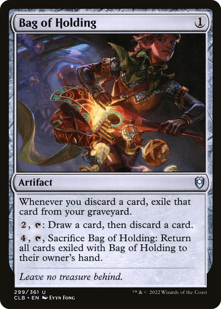 Bag of Holding [Commander Legends: Battle for Baldur's Gate] Foil