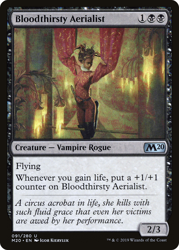 Bloodthirsty Aerialist [Core Set 2020] Foil