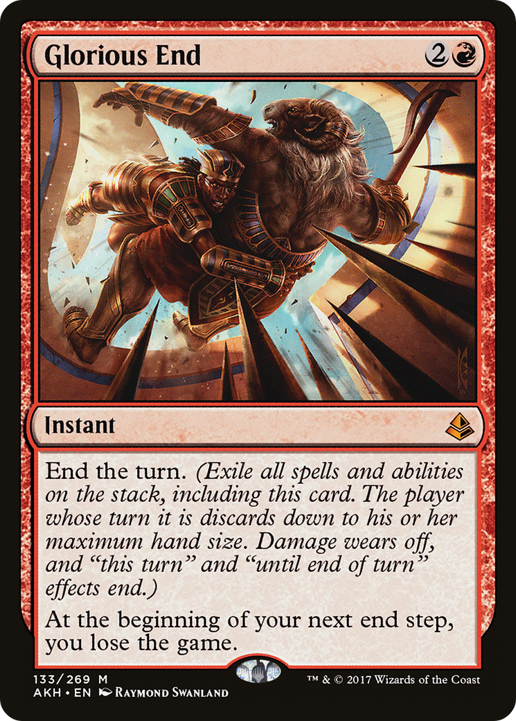 Glorious End [Amonkhet] Foil