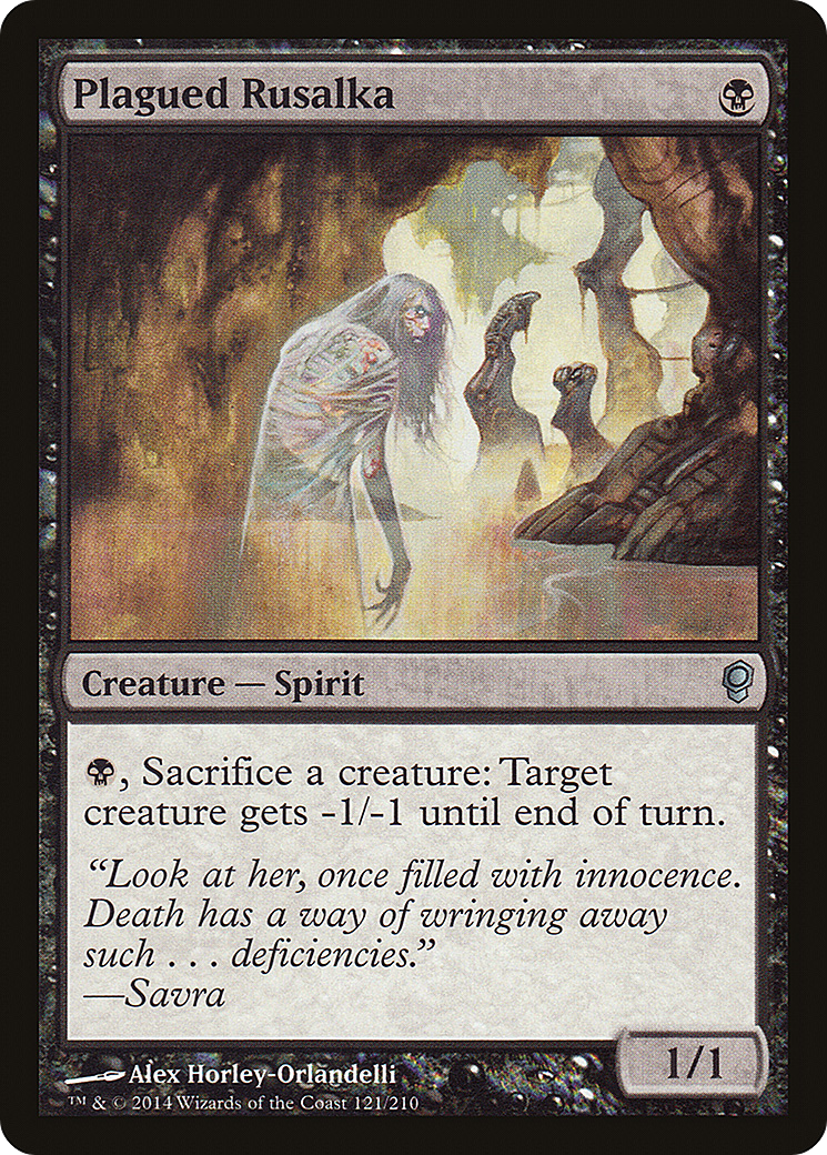 Plagued Rusalka [Conspiracy] Foil