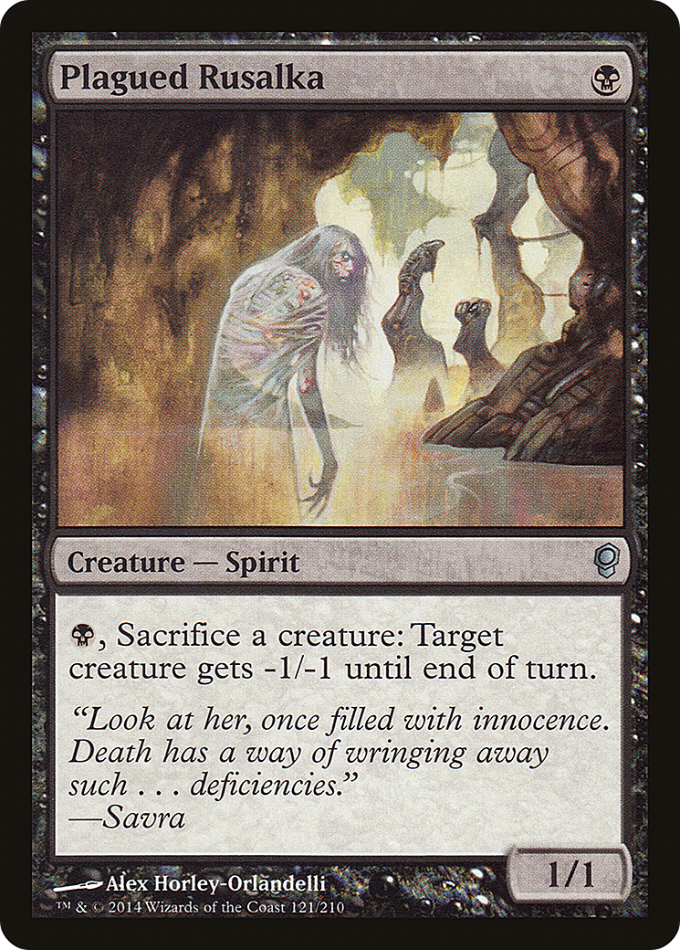 Plagued Rusalka [Conspiracy] Foil
