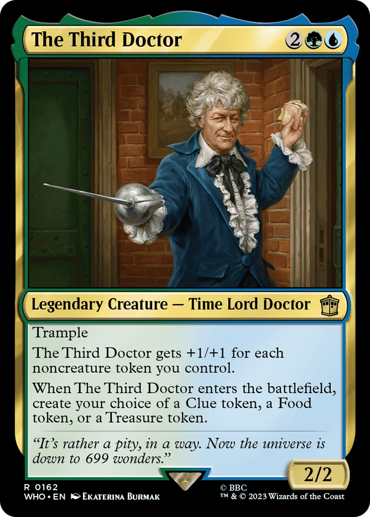 The Third Doctor [Doctor Who] Foil
