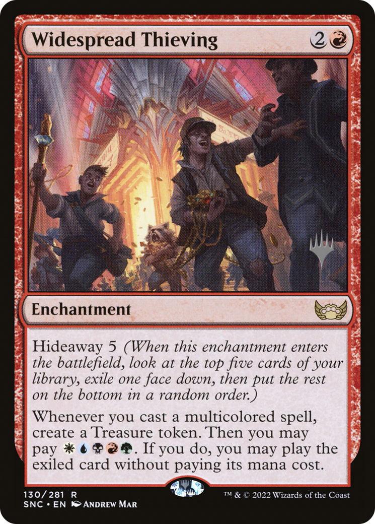 Widespread Thieving (Promo Pack) [Streets of New Capenna Promos] Foil