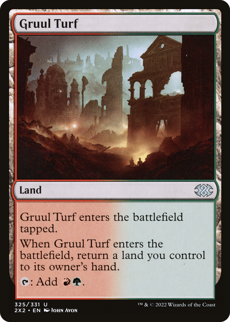 Gruul Turf [Double Masters 2022] Foil