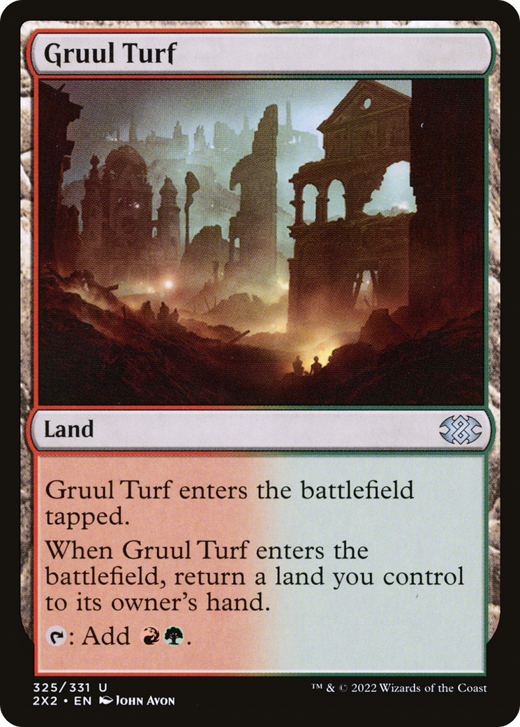 Gruul Turf [Double Masters 2022] Foil
