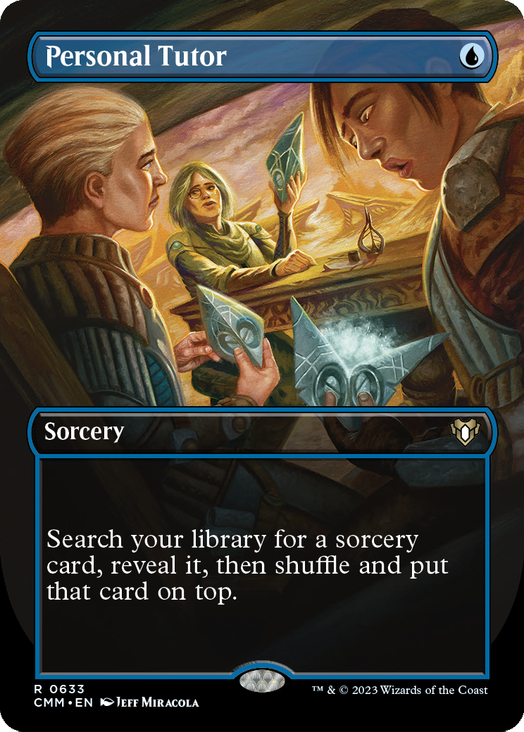Personal Tutor (Extended Art) [Commander Masters] Foil