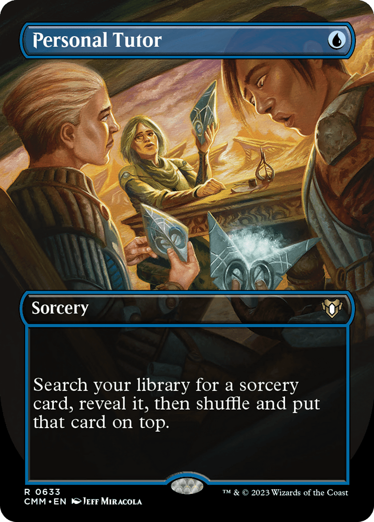Personal Tutor (Extended Art) [Commander Masters] Foil