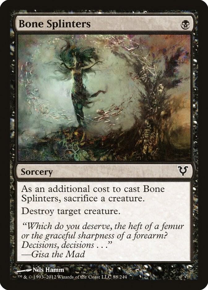 Bone Splinters 88/244 (Avacyn Restored) 