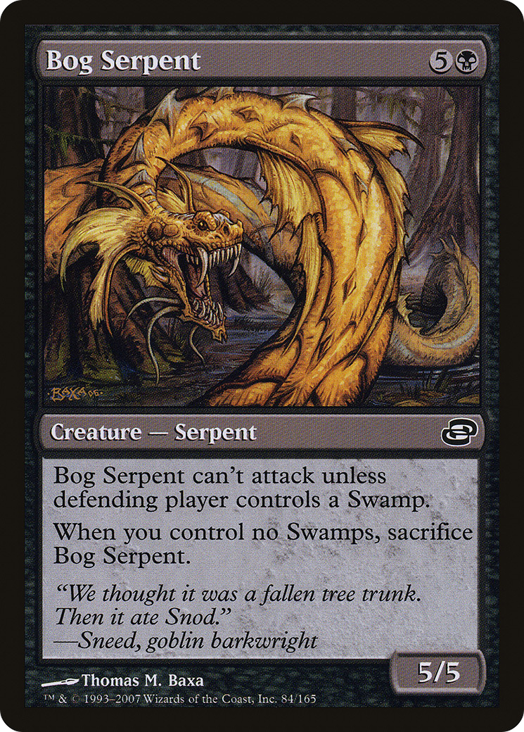 Bog Serpent [Planar Chaos] Foil