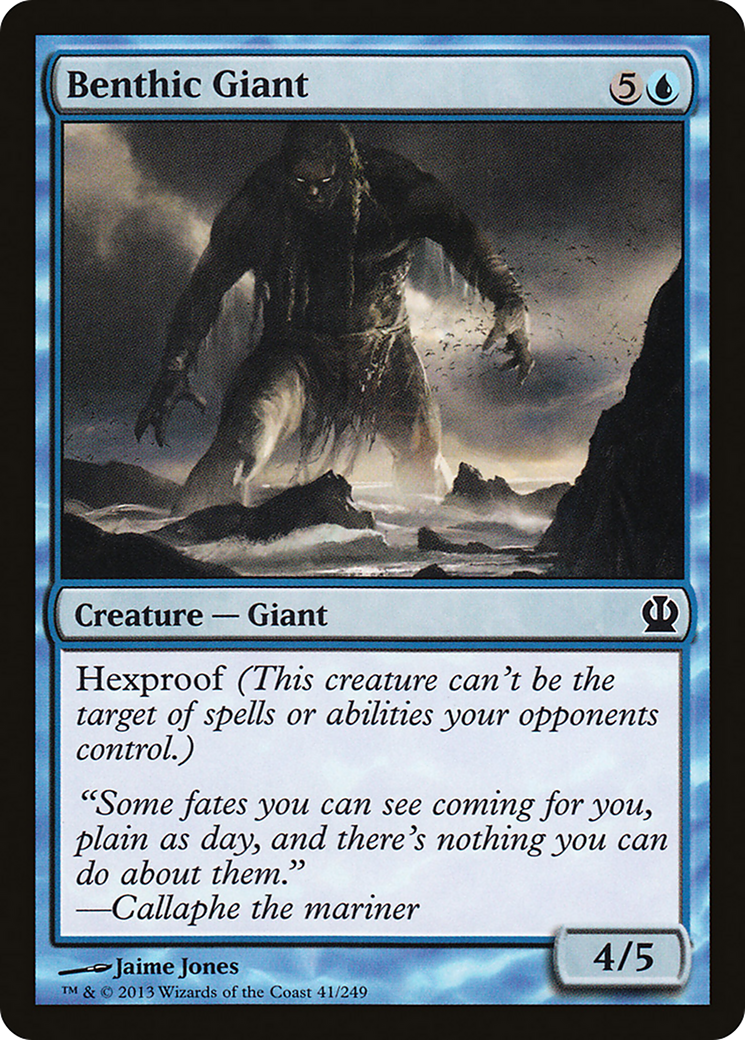 Benthic Giant [Theros] Foil