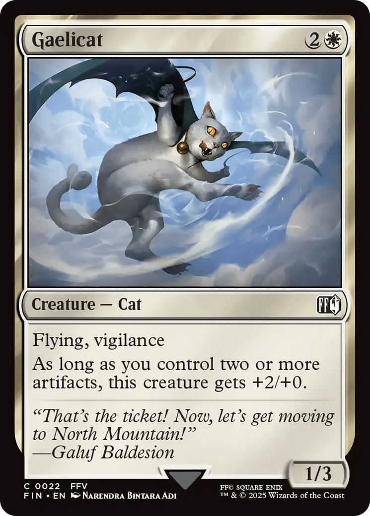Gaelicat (022) [FINAL FANTASY]  Foil