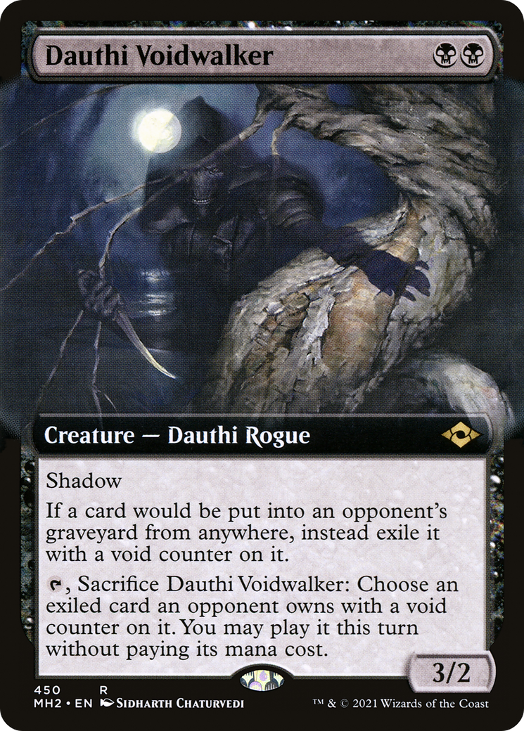 Dauthi Voidwalker (Extended Art) [Modern Horizons 2] Foil