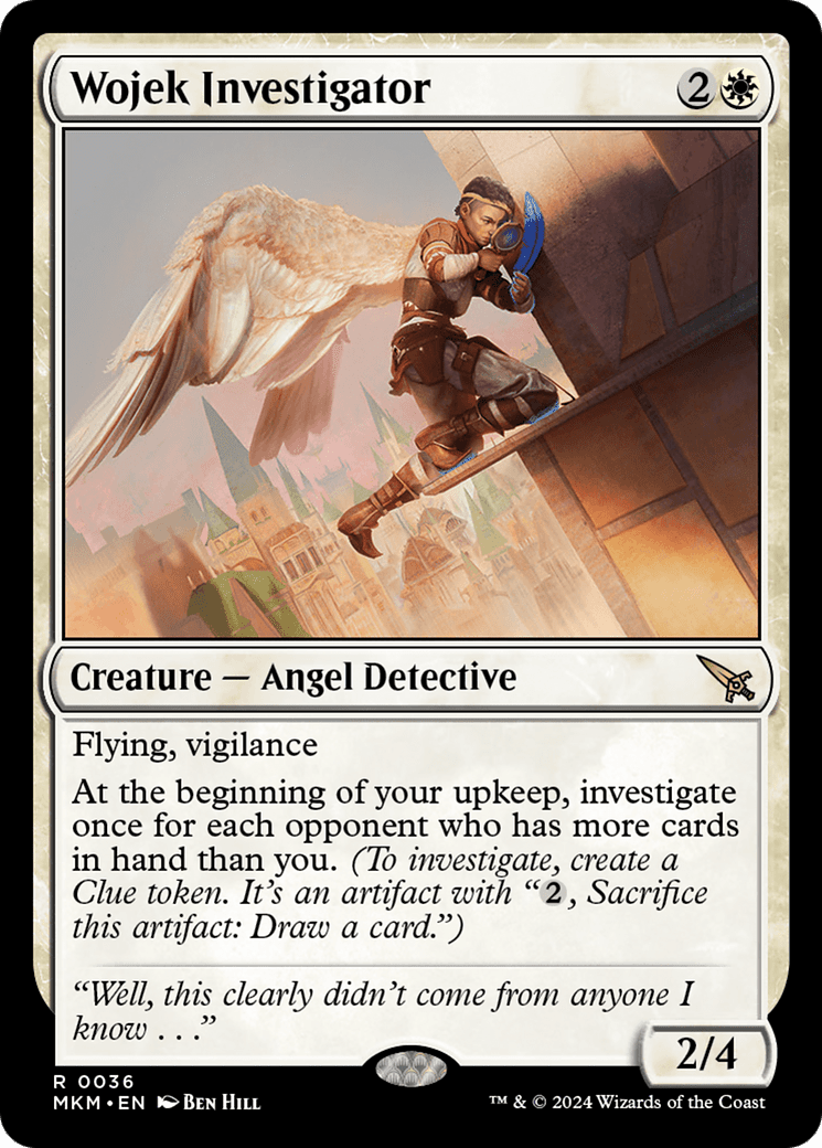 Wojek Investigator (Blue) [Murders at Karlov Manor] Foil