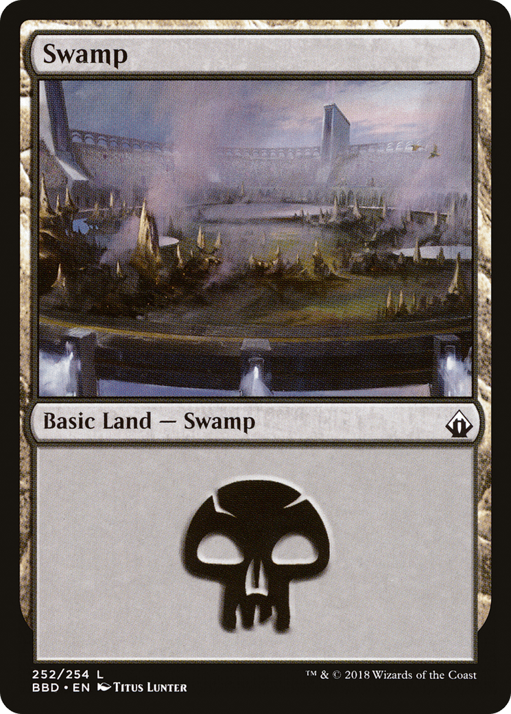 Swamp (252) [Battlebond] Foil
