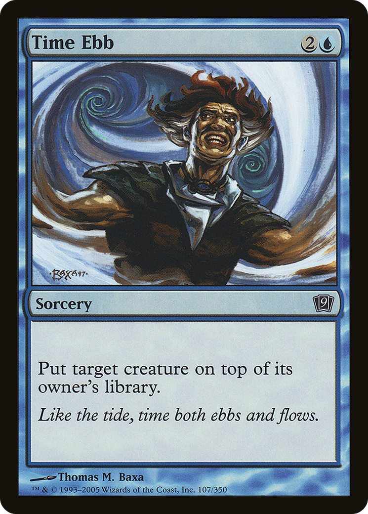 Time Ebb [Ninth Edition] Foil