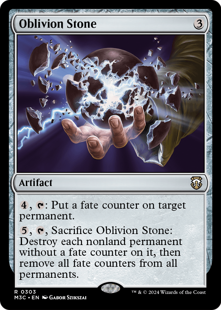 Oblivion Stone (M3C-303) - Modern Horizons 3 Commander Foil